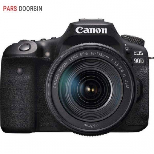 دوربین عکاسی کانن مدل EOS 90D به همراه لنز 135-18 میلی متر