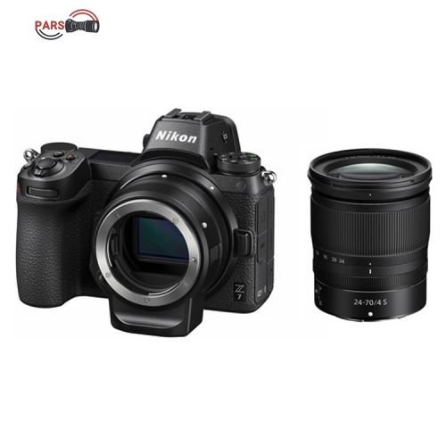 دوربین عکاسی بدون آینه نیکون مدل Z7 به همراه لنز 24-70 میلی متر f/4 S