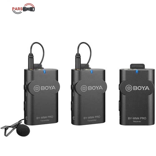 میکروفن بی سیم بویا مدل WM4 PRO K2 مجموعه 3 عددی