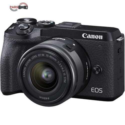 دوربین بدون آینه کانن Canon EOS M6 Mark II kit 15-45mm