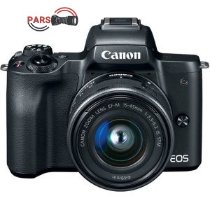 دوربین عکاسی بدون آینه کانن مدل EOS M50 به همراه لنز 15-45 میلی متر